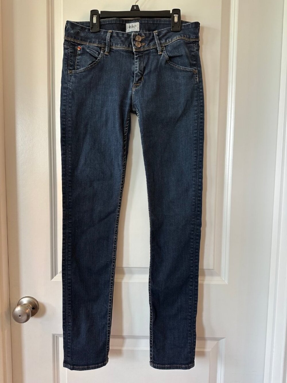 Hudson Collin Skinny Jeans Size 29 Dark Wash